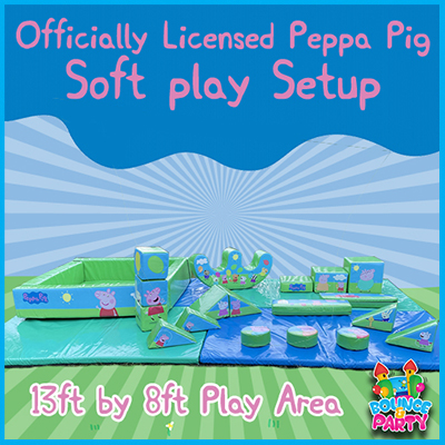 Peppa Pig Themed Official Soft Play Setup