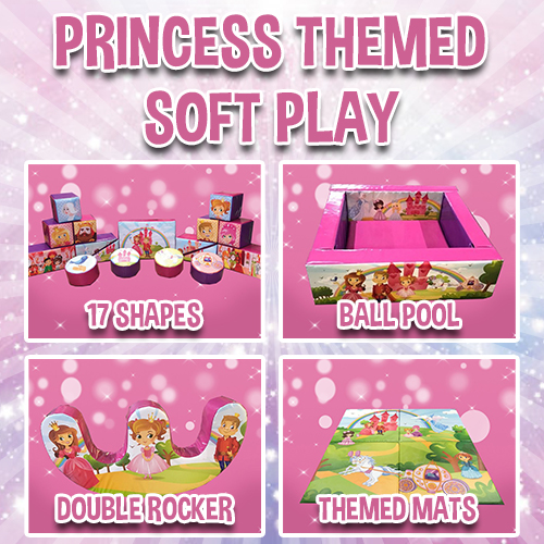 Princess Themed Soft Play Setup